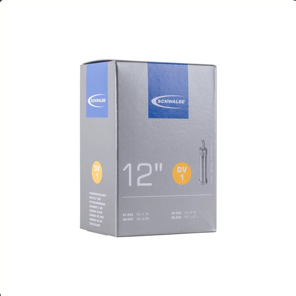 Schwalbe Binnenband 12x 1/2x1.75 ETRTO 47/62-203, Dunlop Blitz/Holland DV1 32mm