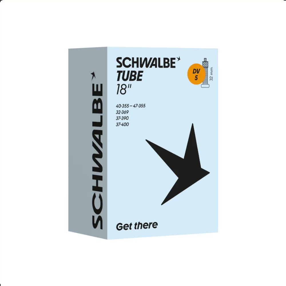 Schwalbe Binnenband 18x1.75 ETRTO 32/47-340-355, Dunlop Blitz/Holland DV5