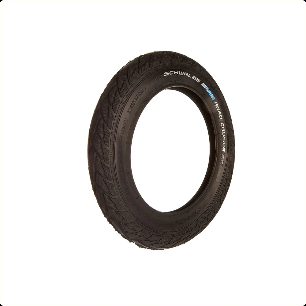 Schwalbe Road Cruiser PP (K-guard), Zwart zonder reflectie, 12x1/2x2 1/4, 12x2.00 ETRTO 50-203