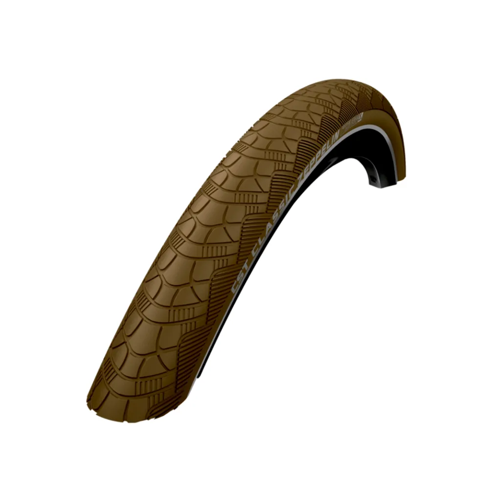CST Zeppelin (1 mm lekbestendig), bruin met reflectie Maat: 28x2.00, ETRTO 50-622