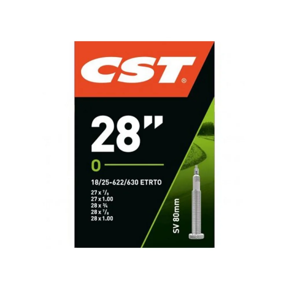 CST Binnenband 28x3/4-1 ETRTO 18/25-622/630, Frans ventiel 80mm