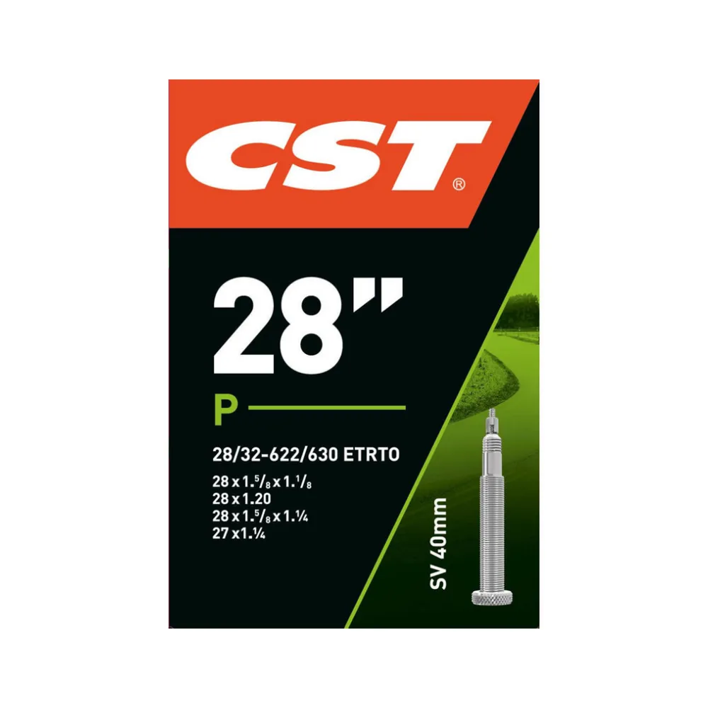 CST binnenband 28x1 5/8X 1 1/8, ETRTO 28/32-622/630, Ventiel Presta/Frans 40mm
