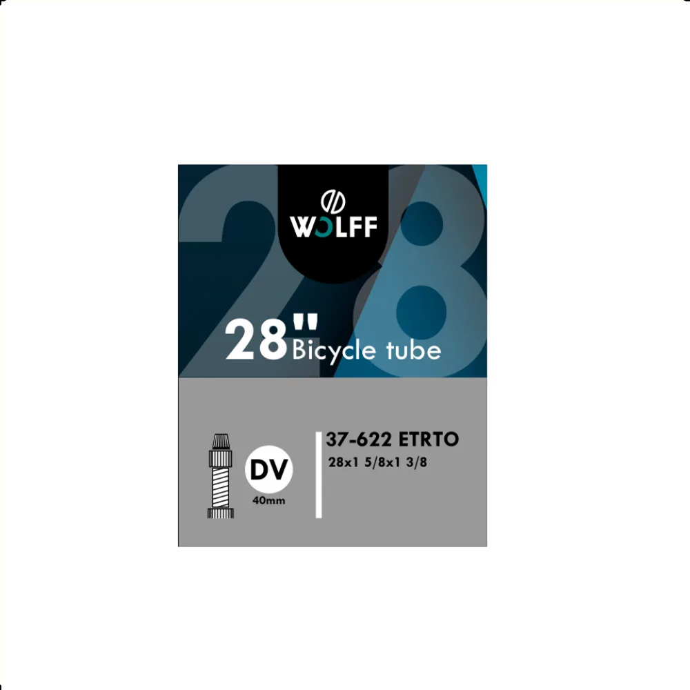 WOLFF Binnenband 28x1 3/8 ETRTO 37-622, Ventiel: Hollands ventiel 40mm