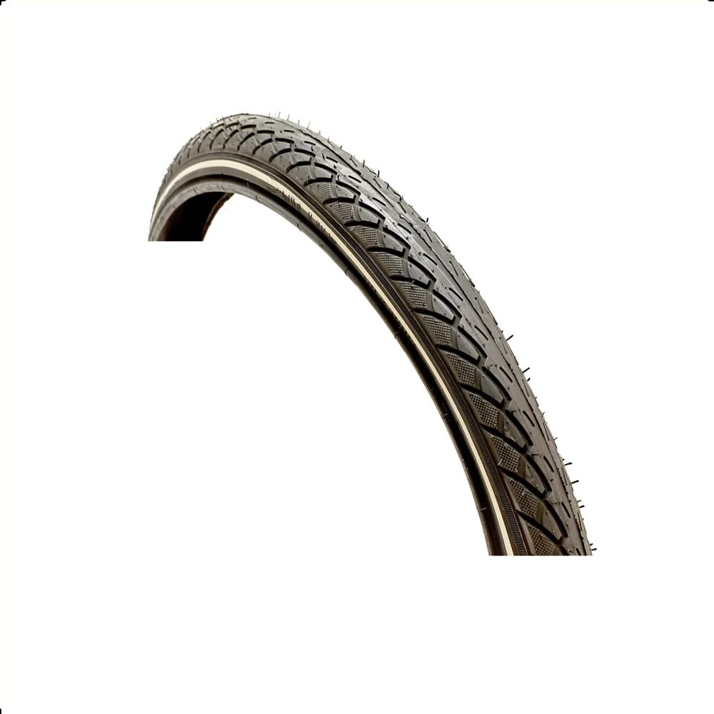 Deli buitenband, Zwart met reflectie, 24x1.75 ETRTO 47-507