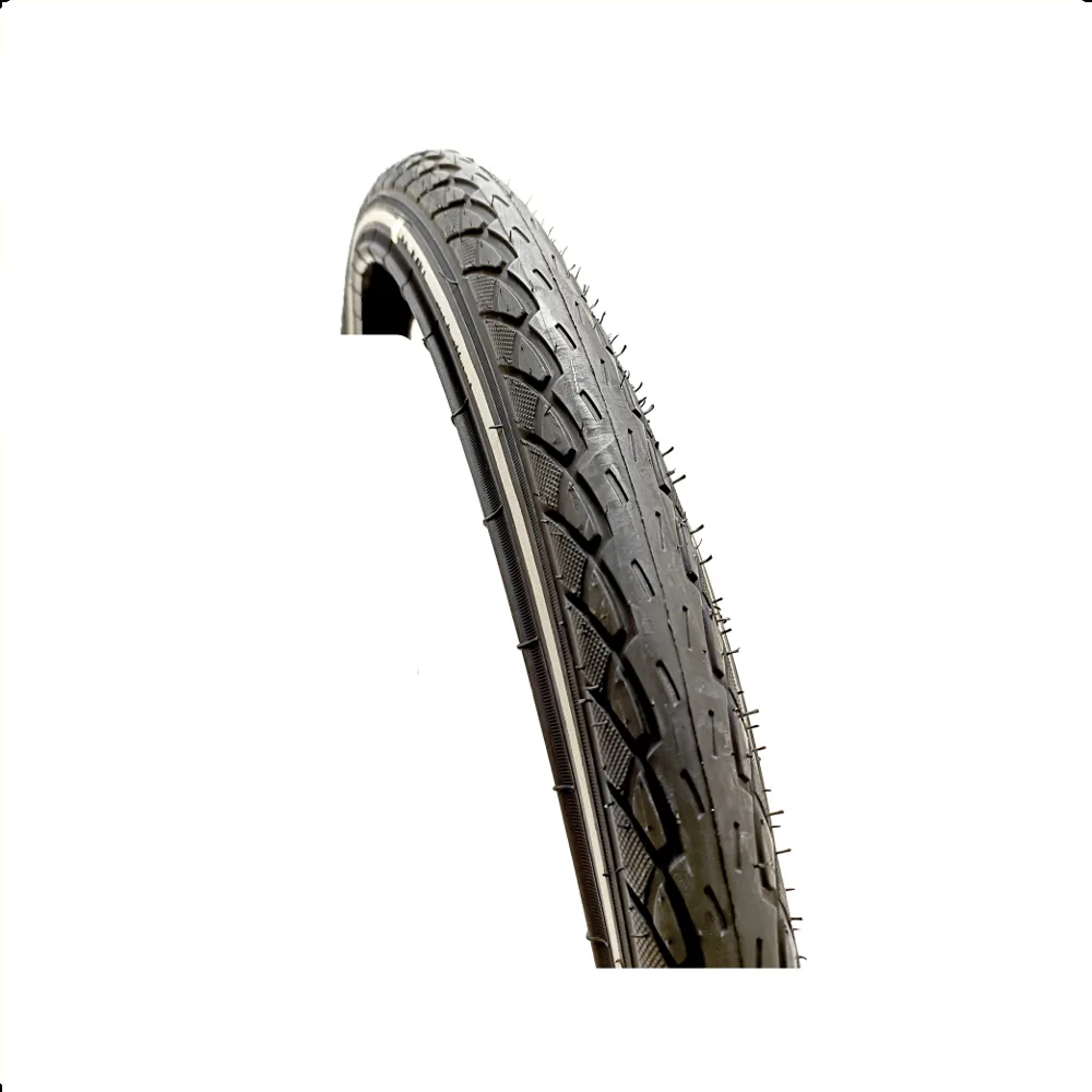 Deli buitenband, Zwart met reflectie, 26x1.75 ETRTO 47-559