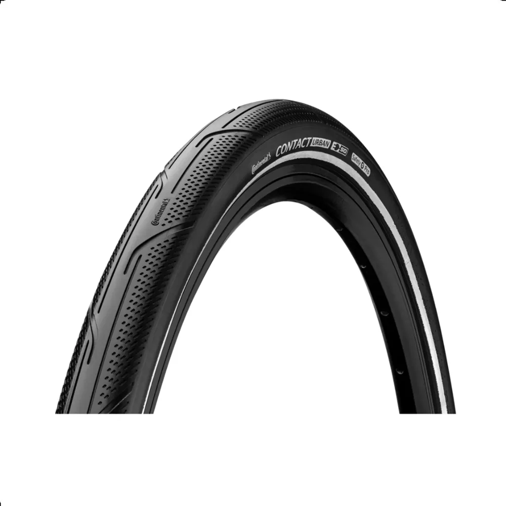 Continental Contact Urban buitenband, Zwart met reflectie, 28x2.0, ETRTO 50-622