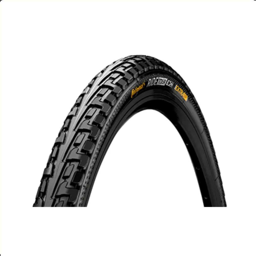 Continental Ride Tour buitenband, Zwart met reflectie, 28x1 5/8x1 1/4, ETRTO 32-622 (25km/h E-Bike approved)