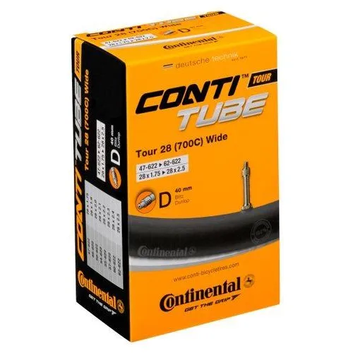 Continental Tour 28 Wide binnenband, 28x1.75/2.5 , ETRTO 47/62-622, 40mm Hollands ventiel