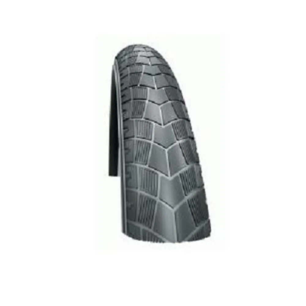 Schwalbe Big Apple (Anti-lek/raceguard), Zwart met reflectie, 28x2.15, ETRTO 55-622
