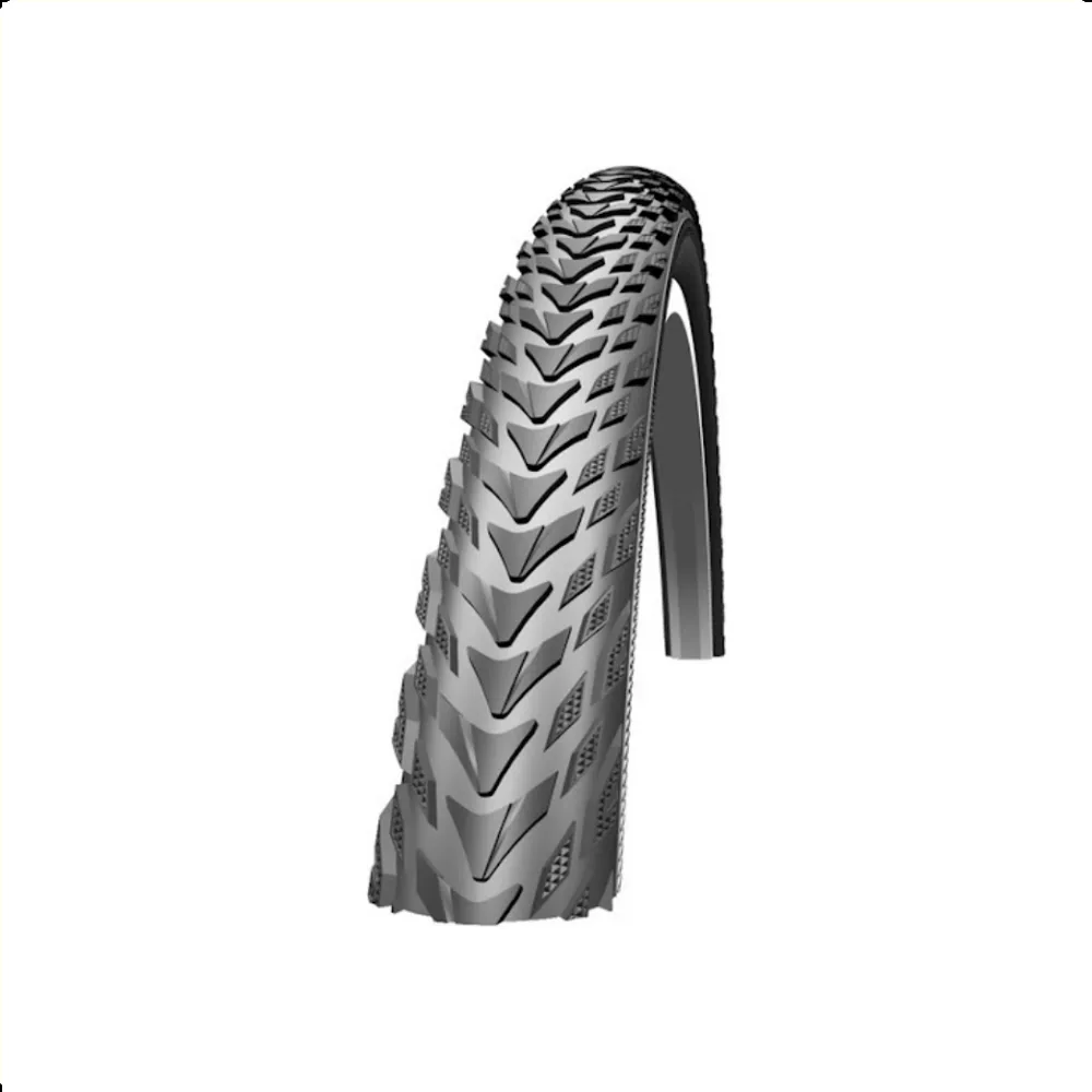 Schwalbe Tyrago Light (K-Guard anti-lek), Zwart met reflectie, 28x1.60, ETRTO 42-622