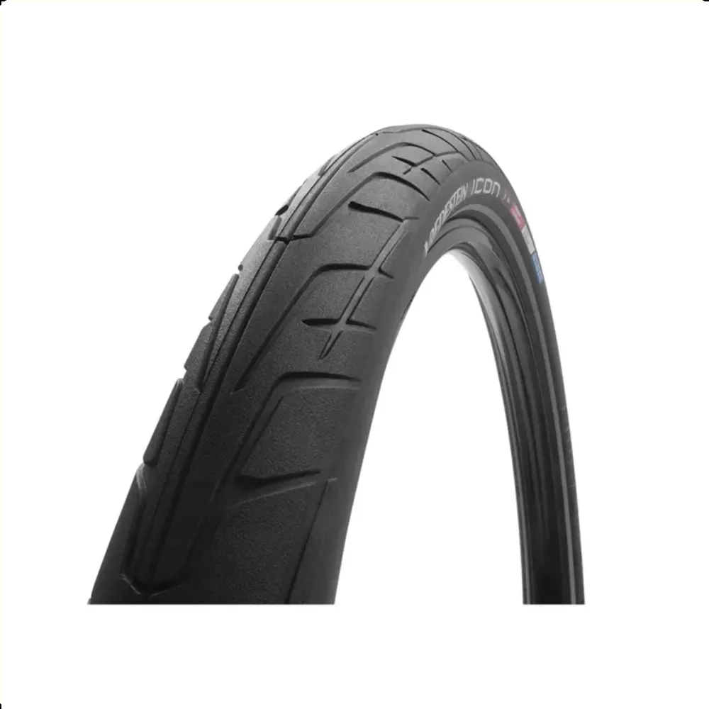 Vredestein Icon zwart met reflectie, 28x2.00, ETRTO 50-622, E-Bike 50km ready, TriComp Anti lek laag