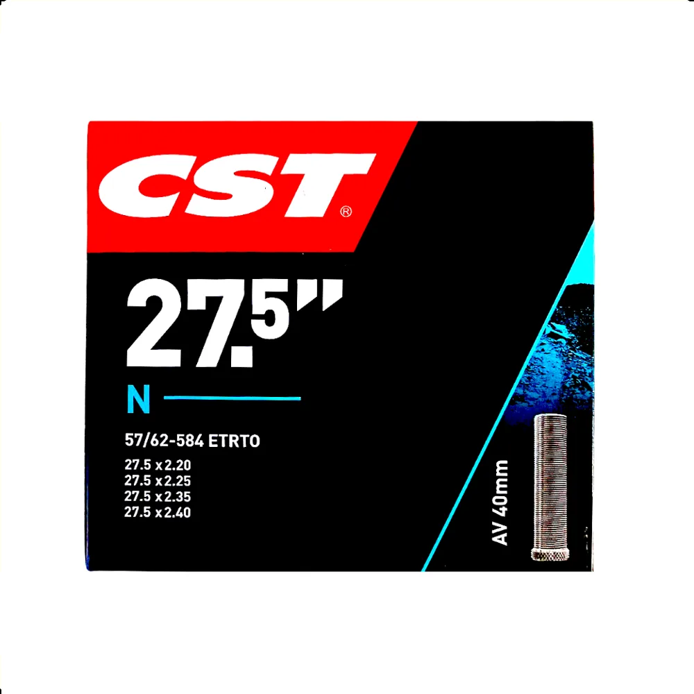 CST Binnenbanden 27.5x2.20 -27.5x2.40 ETRTO 57/62--584 Ventiel 40mm: Auto/Schrader