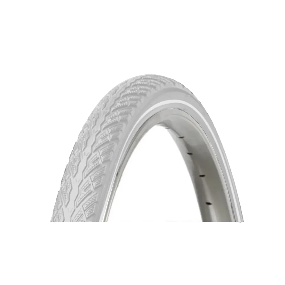 Buitenband, grijs met reflectie, 28x1.60, ETRTO 42-622